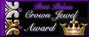 The Crown Jewel Award from Petit Palais