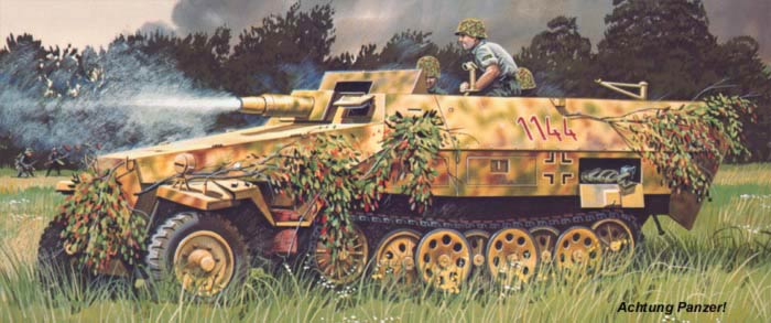 mittlere Sch�tzenpanzerwagen Sd.Kfz.251/9 Ausf D