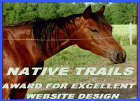 Native Trails award of Excellence