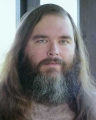 Headshot, long full beard, thumbnail
