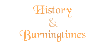 Title graphic - History and the Burningtimes