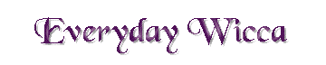Title graphic - Everyday Wicca