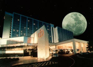 Maxim Hotel & Casino Picture on a CLEAR Night in Las Vegas!