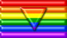 Image of a rainbow flag