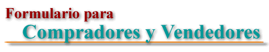 Compradorees y vendedores
