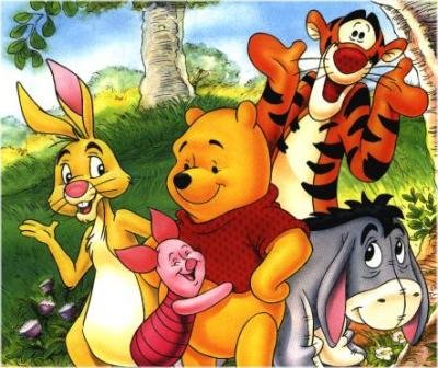 Pooh and the Gang want you to turn to the next page for more of Mikayla