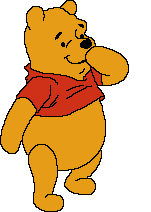 "Pooh, sends Valentine's kisses to all."