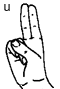 u