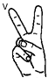 v