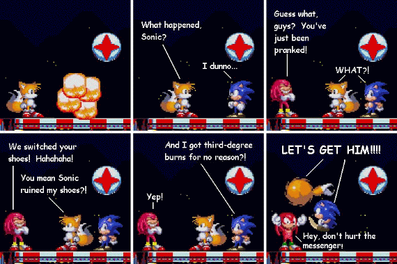 Sonic and Tails learn the truth...