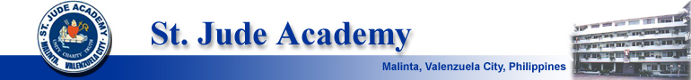 Welcome To The Official Site Of St Jude Academy Philippines