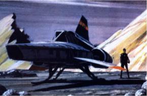Early viper concept by Ralph McQuarrie