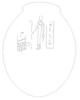Earliest Anthropomorphic Representation of the Goddess Neith,Dynasty 2