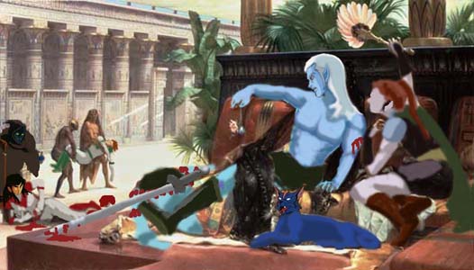 Unfinished Lotor in Cleopatra Testing Poisons on Criminals