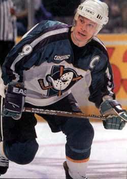 Paul Kariya 1st Career Goal 1/21/1995 Anaheim Mighty Ducks game