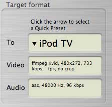 iPod preset