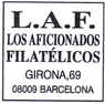 Los Aficionados Filatlicos LAF, Girona 69. Caf Centre; URL '404' c.2014