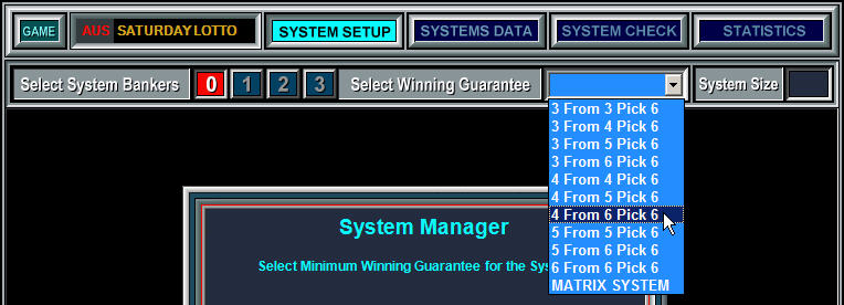system 5 saturday lotto