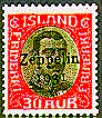 Graf Zeppelin's 1931 Iceland flight.  Click to view a flown cover from this flight.