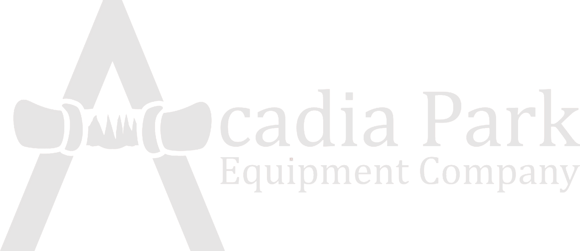 Acadia Park Equipment Company Logo