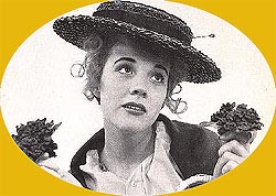 Julie Andrews in the Musical My Fair Lady