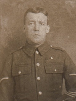Albert William Smith in his army uniform