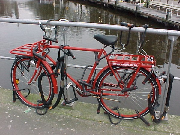 anti theft bike rack