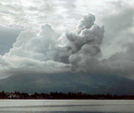 29 de junho de 2001, Vulco Mayon nas Filipinas 