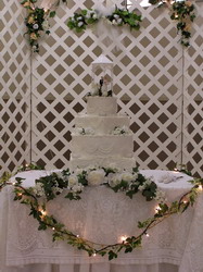 Wedding Cake....created by Kim's Kreations, Botwood 709-257-3811 