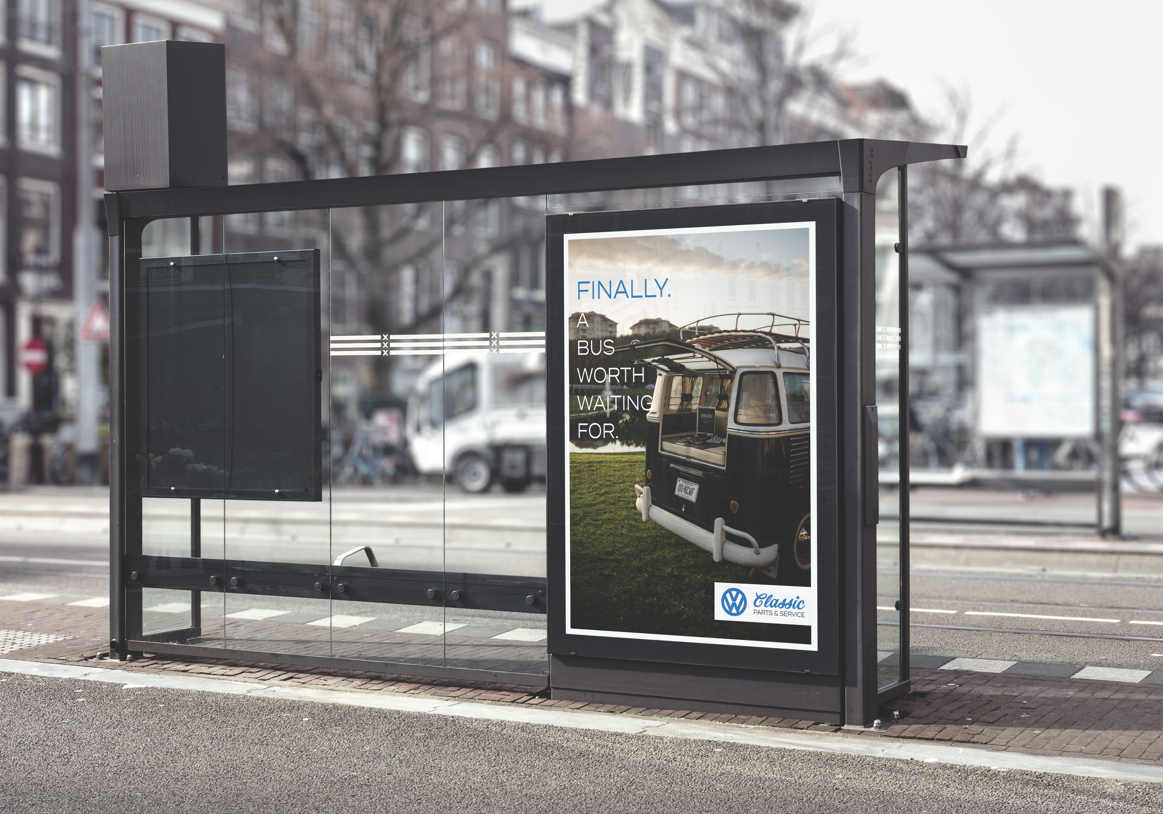 VW Bus Billboard