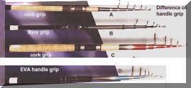 telescopic graphite fishing rod-- supply