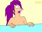 Leela's gets her bathing suit eaten