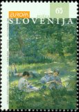 "Otroci na travi" - "Children on grass"