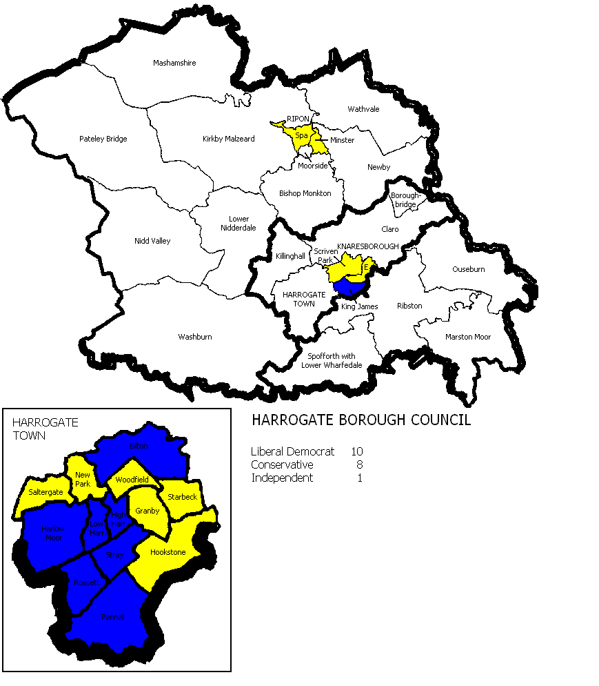 Harrogate Borough Council Election 2004