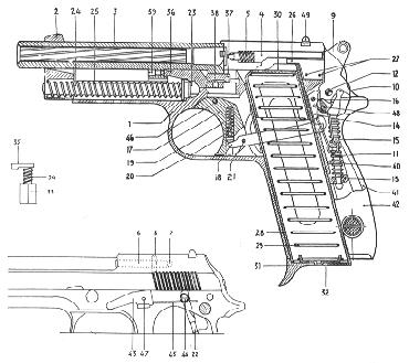 Beretta m9 схема