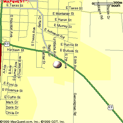 Denison Tourney Map