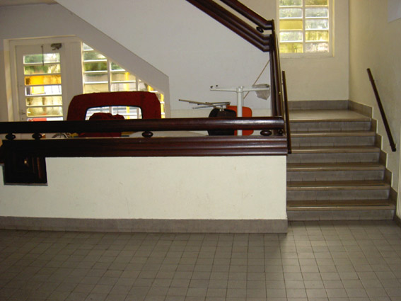 [Hall and stairs of Jekerstraat school]