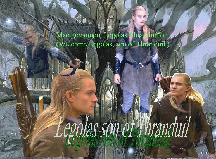 Legolas son of Thanduil