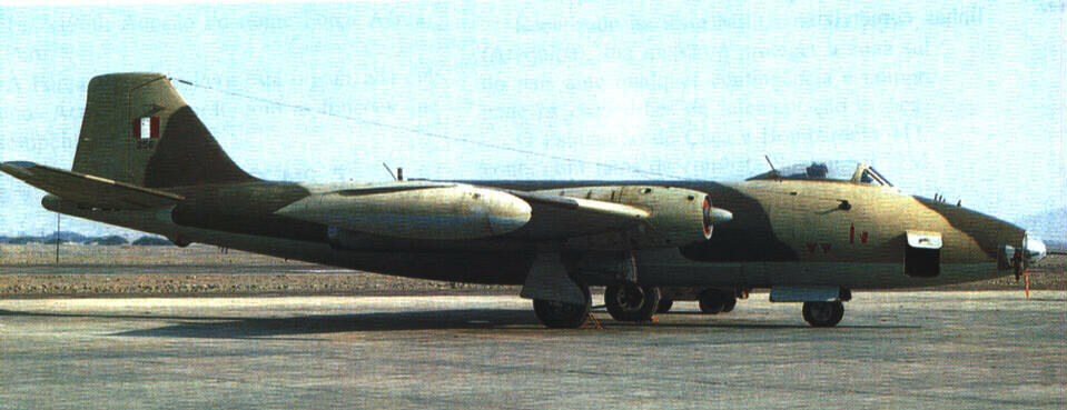 Canberra peruano modelo Mk.68