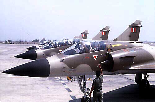 avin cazabombardero interceptor Mirage 2000P