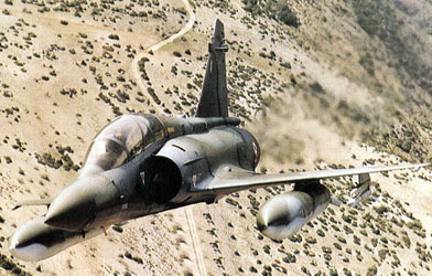 avin cazabombardero interceptor Mirage 2000DP