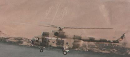 Mi-8T de la Fuerza Area del Per.