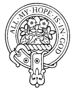 bonnet badge of the Clan Fraser, showing Lady Saltoun�s crest