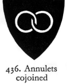 conjoined annulets - the illustration (complete with spelling error) in Boutell�s