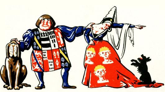 the next Stourton and his wife, a Fauntleroy