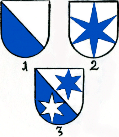 how two different coats of arms might be combined in Germany