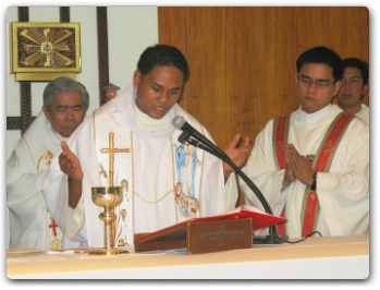 A priestly ordination sparks up December 8 celebration