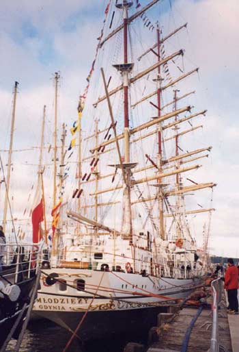 Falmouth Docks - Tall Ship