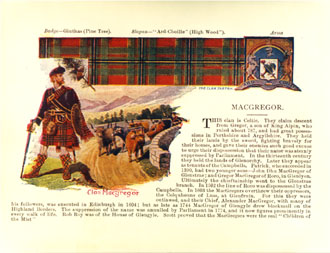 Celtic Arts Scottish Clan Names page