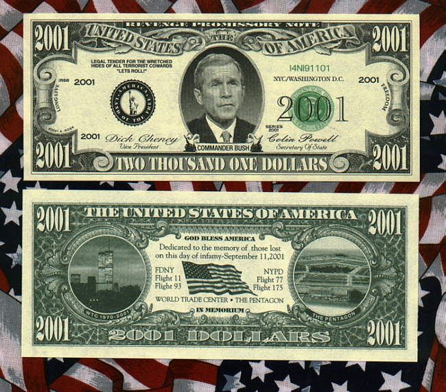 2001 dollars